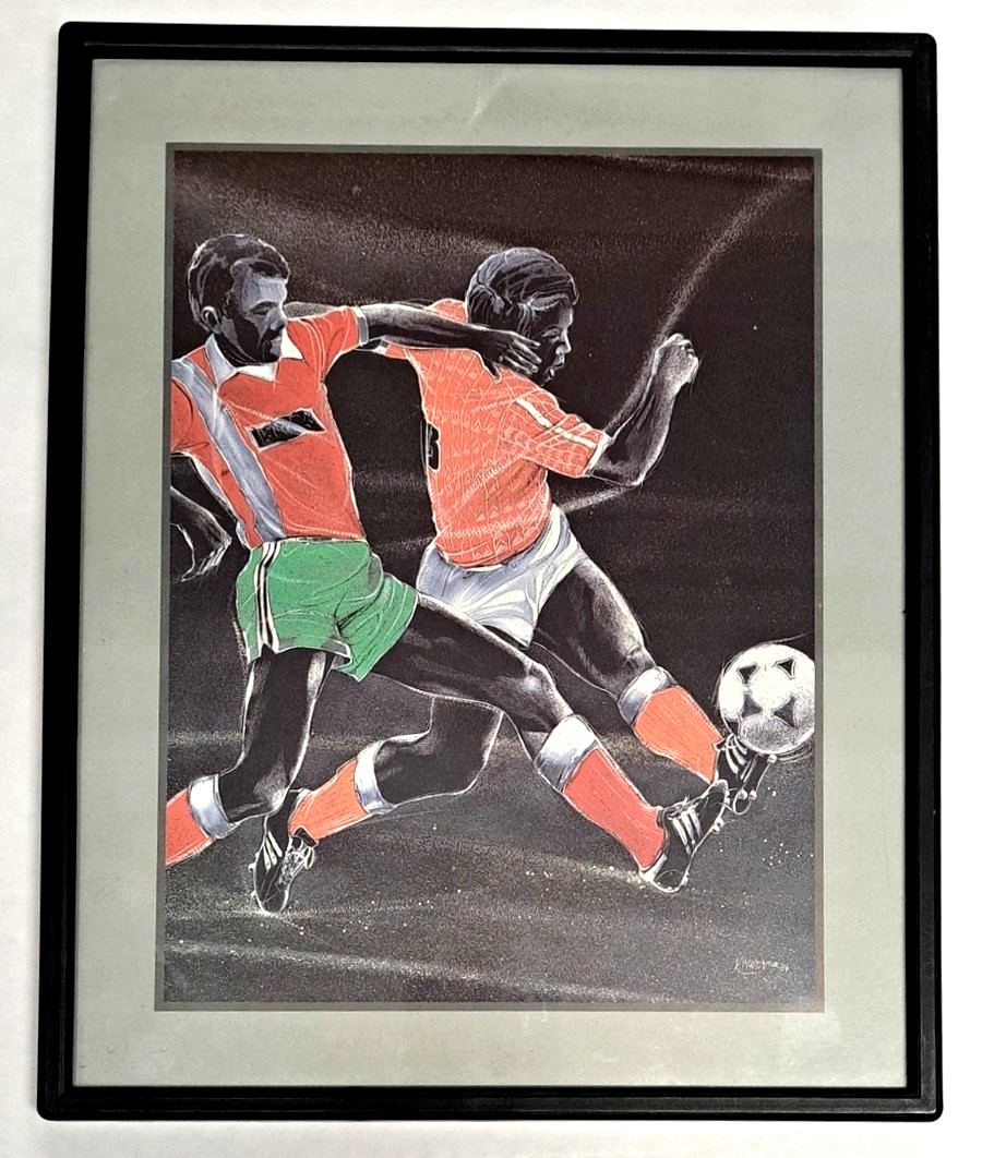Voetbal poster POS 06 20,5 x 25,5 cm LAATSTE OP=OP!!